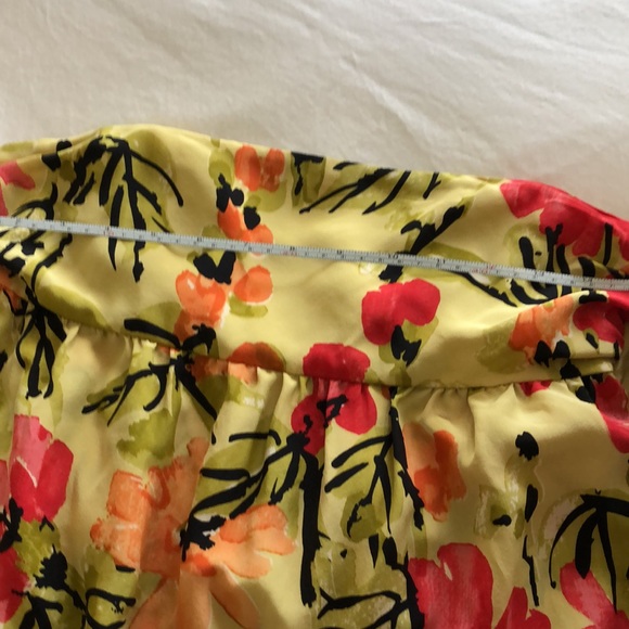 Anthropology silk strapless - Picture 9 of 13